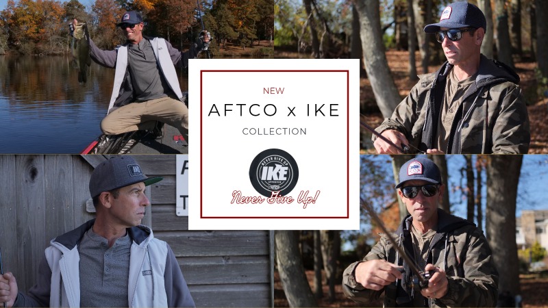 New AFTCO x IKE clothing