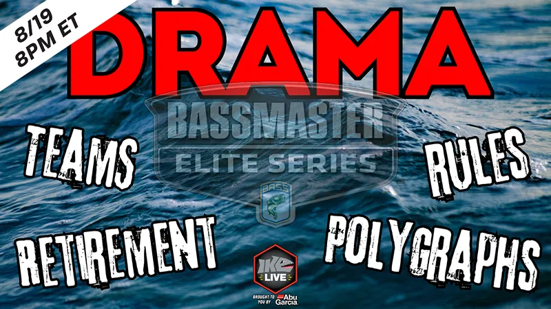 Ike Live Bassmaste Elite Series Drama