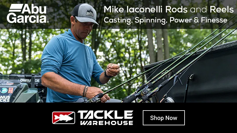 New Ike Abu Garcia Rods and Reels