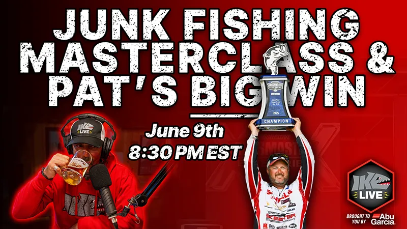 Ike Live with Bassmaster Elite Champion Pat Schlapper
