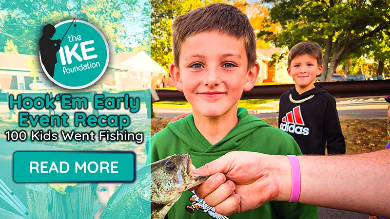 Ike Foundation Kids Fishing Event