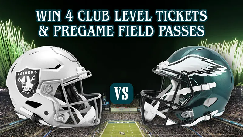 Ike Foundation Donation For Chance To Win Eagles Football Tickets