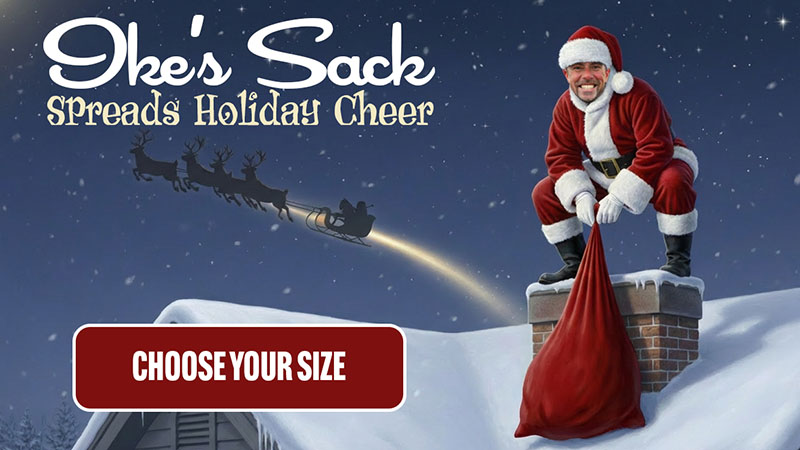 Ike's Surprise Sack Christmas Gift