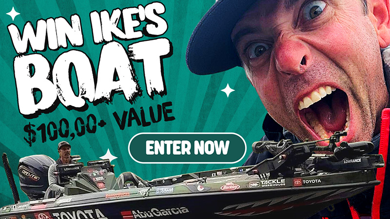 Win Mike Iaconelli's Bass Cat Boat