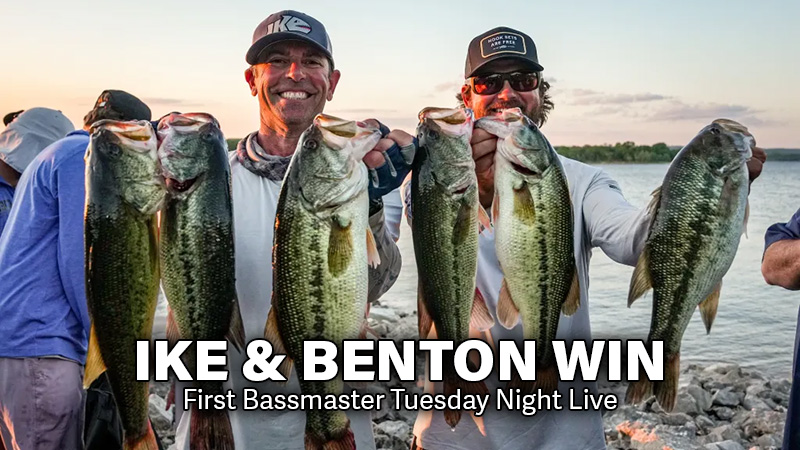 Mike Iaconelli Wins Bassmaster Tournament