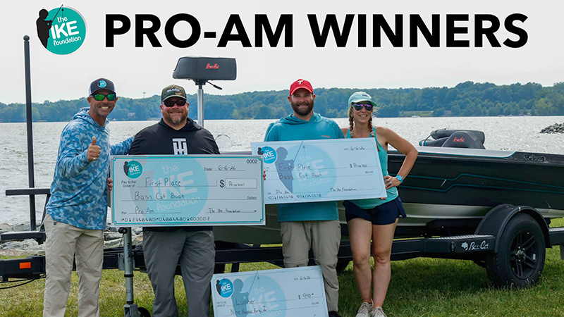 The Ike Foundation Pro-Am Bass Tournament Winners