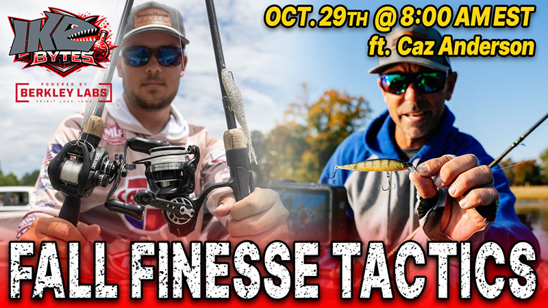 Ike Bytes Fall Finesse Fishing