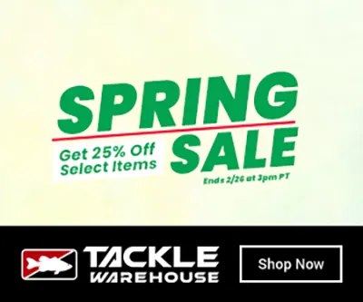 Tackle Warehouse Spring Sale