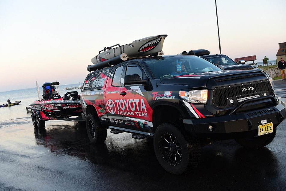 Ike's Fully-Equipped Toyota Fishing Vehicle Fishing Photo