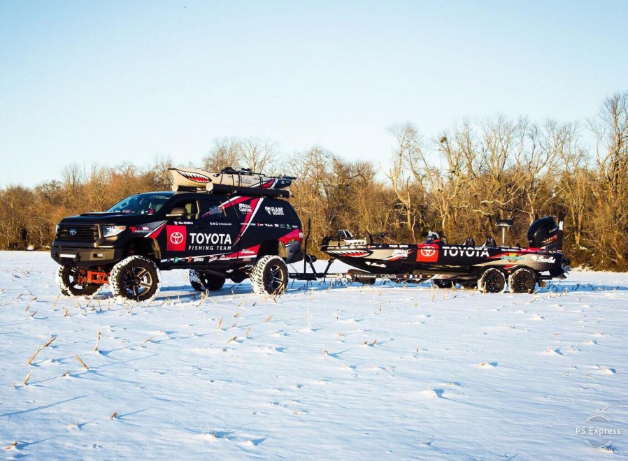 2019 MIKE IACONELLI Toyota Fishing Team BASS FLW Fishing 8x10 Promo Card